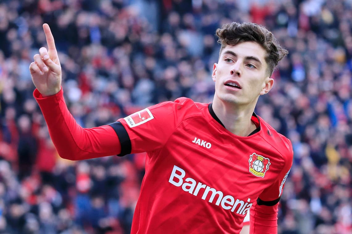 Kai Havertz: Das Supertalent von Bayer Leverkusen soll beim FC Chelsea Interesse geweckt haben.