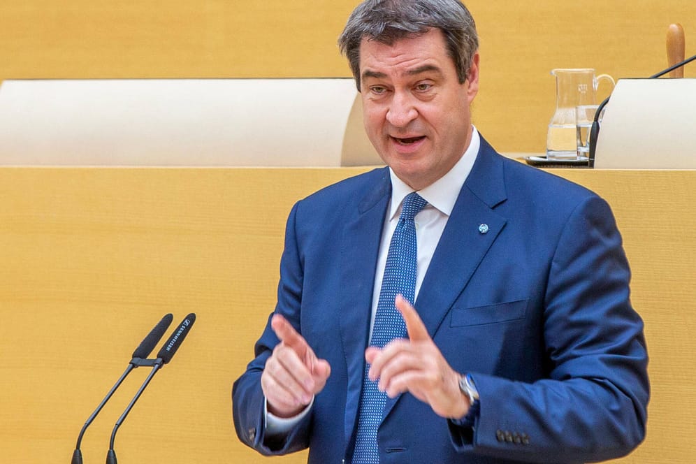 Markus Söder: Der bayerische Ministerpräsident stellt weitere Erleichterungen bei den Corona-Maßnahmen in Aussicht.