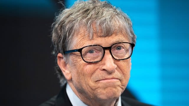 Bill Gates, Vorsitzender der Bill & Melinda Gates Foundation, aufgenommen bei einer Sitzung im Rahmen des Weltwirtschaftsforums. Bill Gates, Vorsitzender der Bill & Melinda Gates Foundation, aufgenommen bei einer Sitzung im Rahmen des Weltwirtschaftsforums.