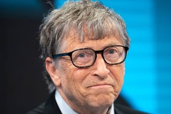Bill Gates, Vorsitzender der Bill & Melinda Gates Foundation, aufgenommen bei einer Sitzung im Rahmen des Weltwirtschaftsforums.
