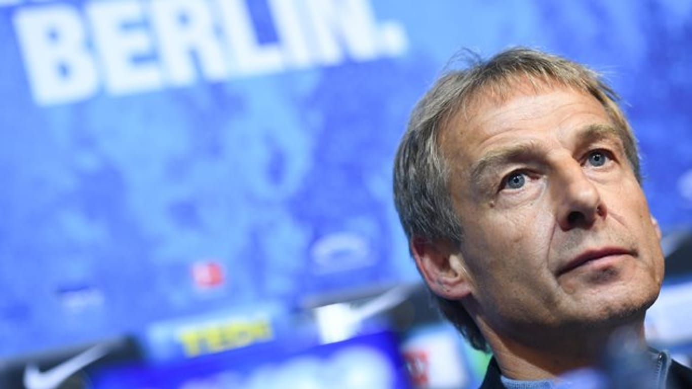 Jürgen Klinsmann hat bei Hertha BSC wenig Freunde hinterlassen.