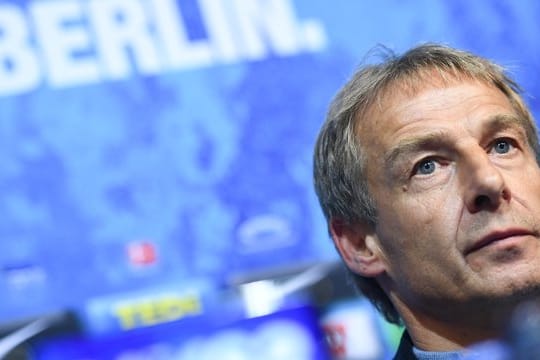 Jürgen Klinsmann hat bei Hertha BSC wenig Freunde hinterlassen.
