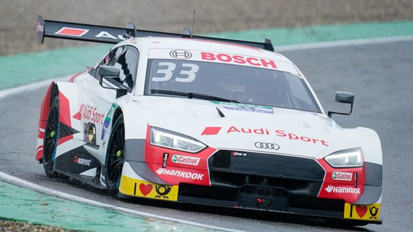 Audi wird sich aus dem Deutschen Tourenwagen-Masters verabschieden: Rene Rast vom Audi Sport Team Rosberg im Audi RS 5.