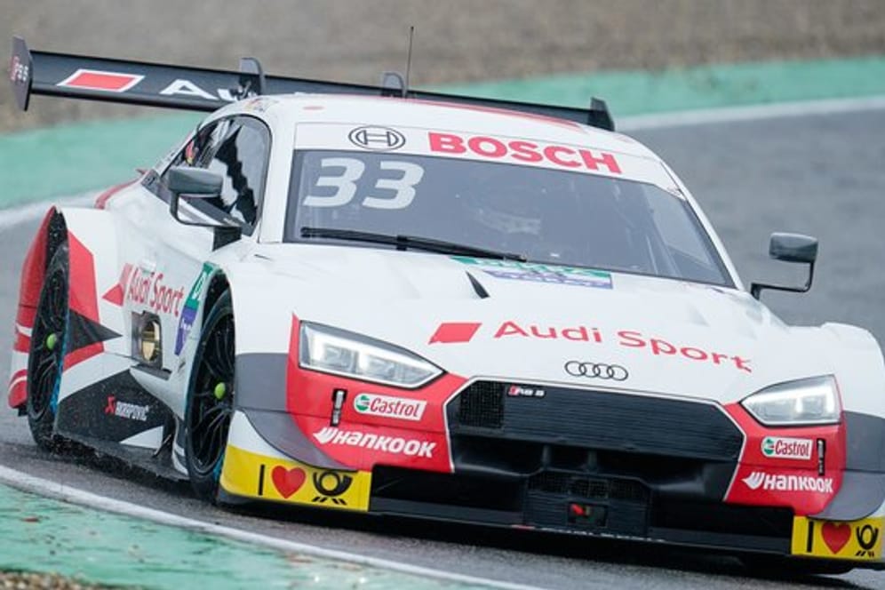 Audi wird sich aus dem Deutschen Tourenwagen-Masters verabschieden: Rene Rast vom Audi Sport Team Rosberg im Audi RS 5.
