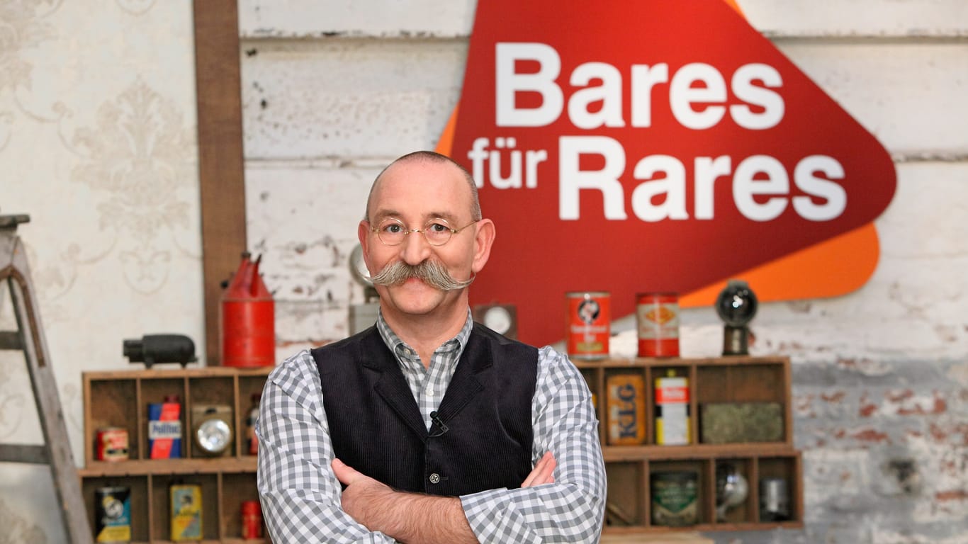 "Bares für Rares": Bei der Trödel-Show kann selbst Moderator Horst Lichter noch überrascht werden.