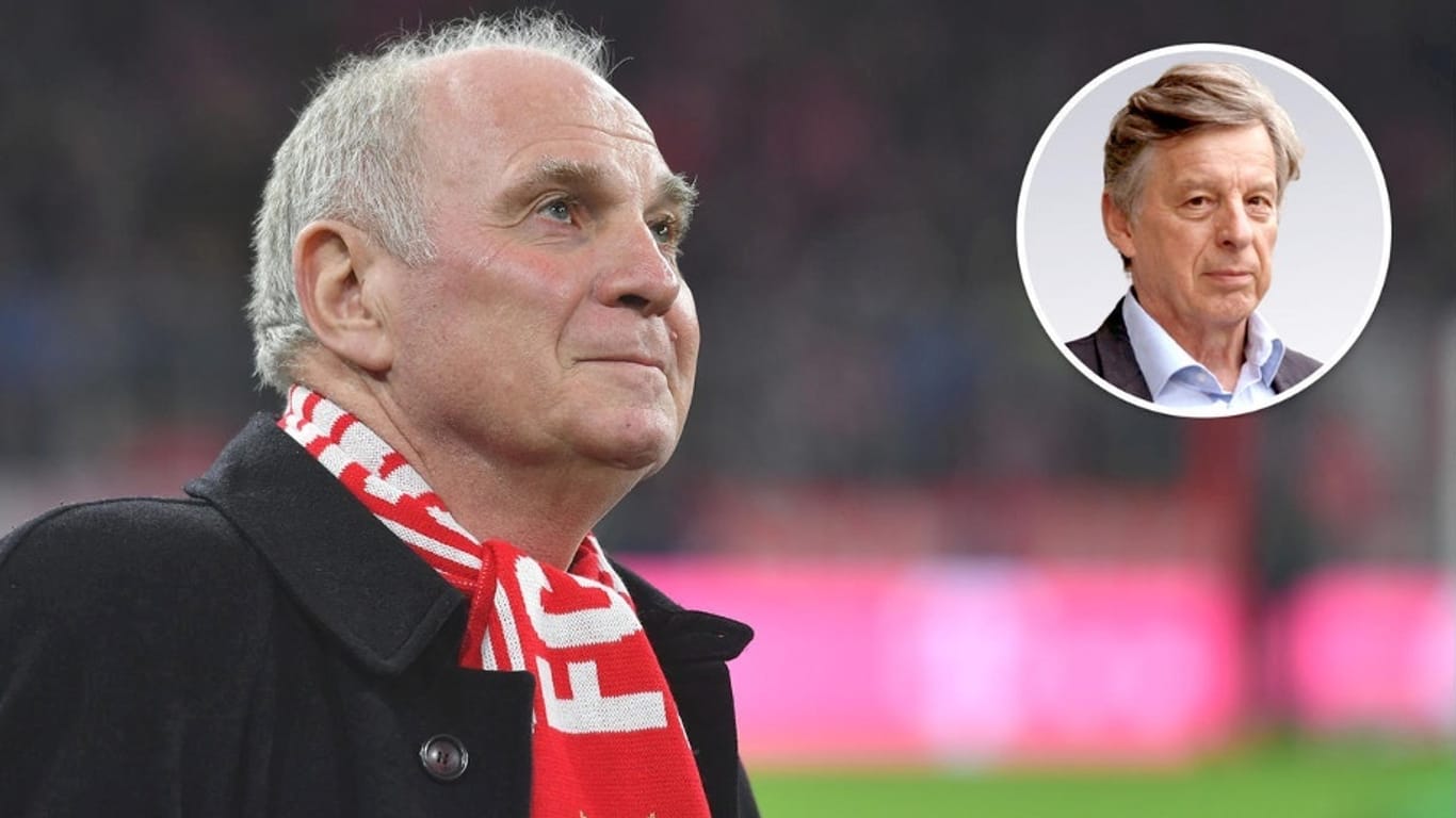 Bayern Münchens Ehrenpräsident Uli Hoeneß hält Fußball für "lebensnotwendig", kritisiert aber voreilige Lockerungen in anderen Branchen.