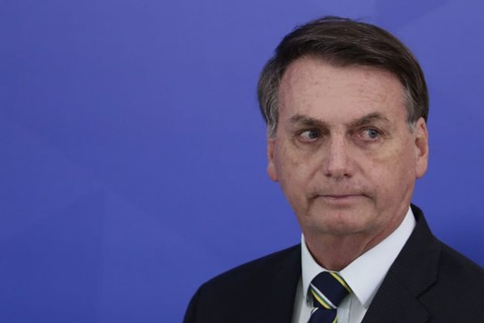 Jair Bolsonaro: Der Präsident von Brasilien spielt immer wieder die Corona-Krise herunter.