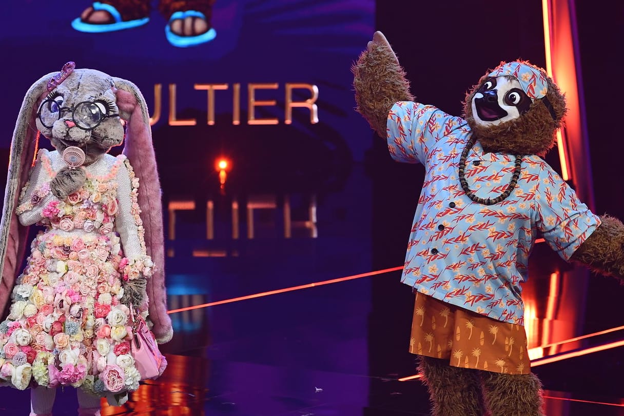 Der Hase oder das Faultier: Wer macht heute Abend das Rennen bei "The Masked Singer"?
