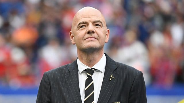 Gianni Infantino, Präsident des Weltfußball-Verbands FIFA.