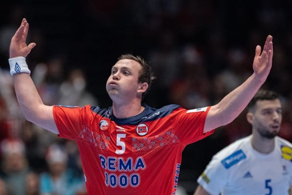 Wird beim Finalturnier der Champions League für den THW Kiel auflaufen: Der norwegische Handball-Star Sander Sagosen.