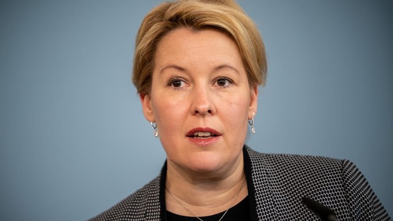 Franziska Giffey (SPD): Das Familienministerium schlägt vor, Kitas in vier Phasen zu öffnen.