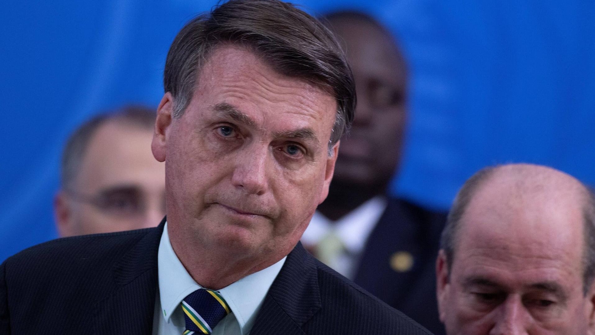 Unter Druck: Brasiliens Präsident Jair Bolsonaro.