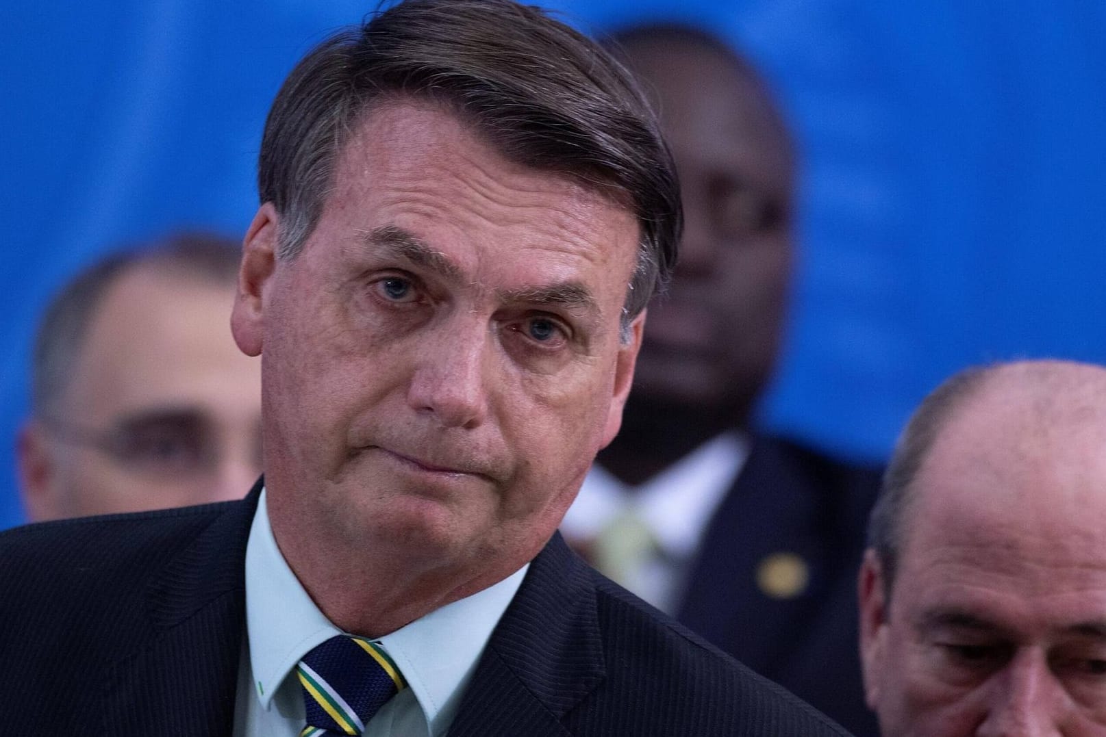 Unter Druck: Brasiliens Präsident Jair Bolsonaro.