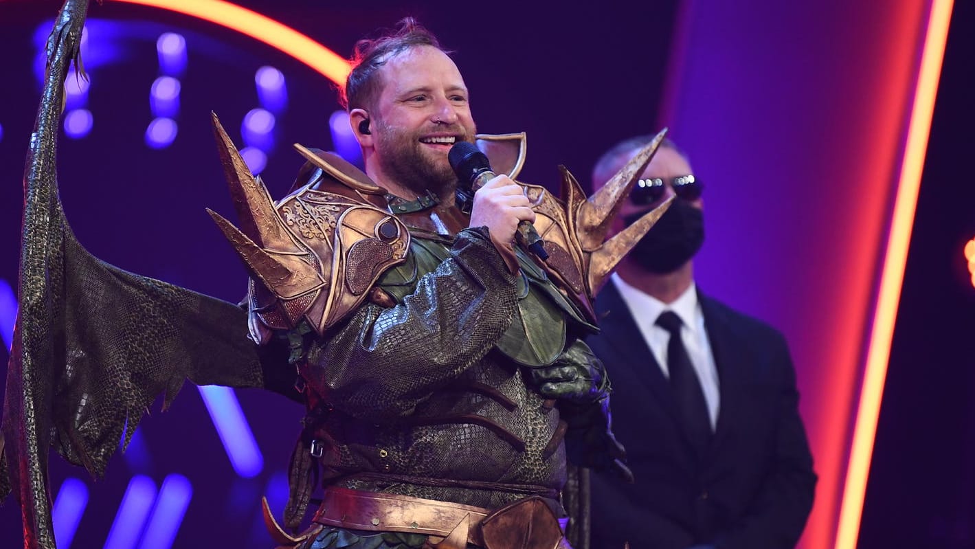 "The Masked Singer": Gregor Meyle war der Drache.