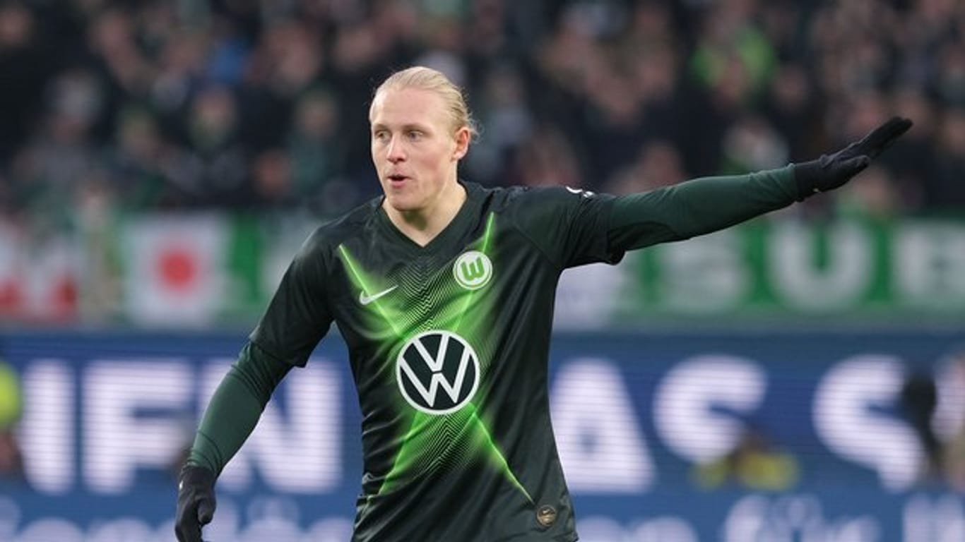 Hat die Zwangspause genutzt um sich körperlich aufzubauen: Xaver Schlager vom VfL Wolfsburg.