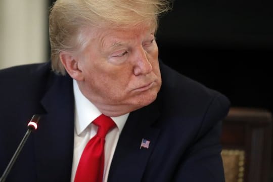 "Wir wollen, dass es so wird, wie es war", sagt US-Präsident Trump.