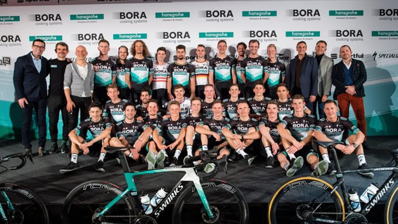Das Radsportteam Bora-hansgrohe wird trotz der Corona-Krise von seinem Hauptsponsor weiter voll unterstützt.