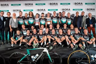 Das Radsportteam Bora-hansgrohe wird trotz der Corona-Krise von seinem Hauptsponsor weiter voll unterstützt.