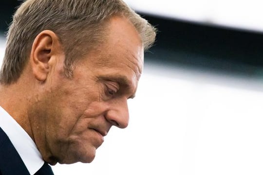 Donald Tusk, früher EU-Ratschef und ehemals polnischer Ministerpräsident, appellierte an seine Landsleute, nicht zu wählen.