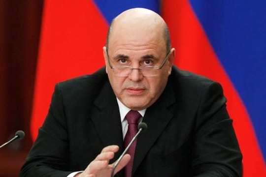 Der russische Ministerpräsident Michail Mischustin hat sich mit dem Sars-CoV-2-Virus infiziert.