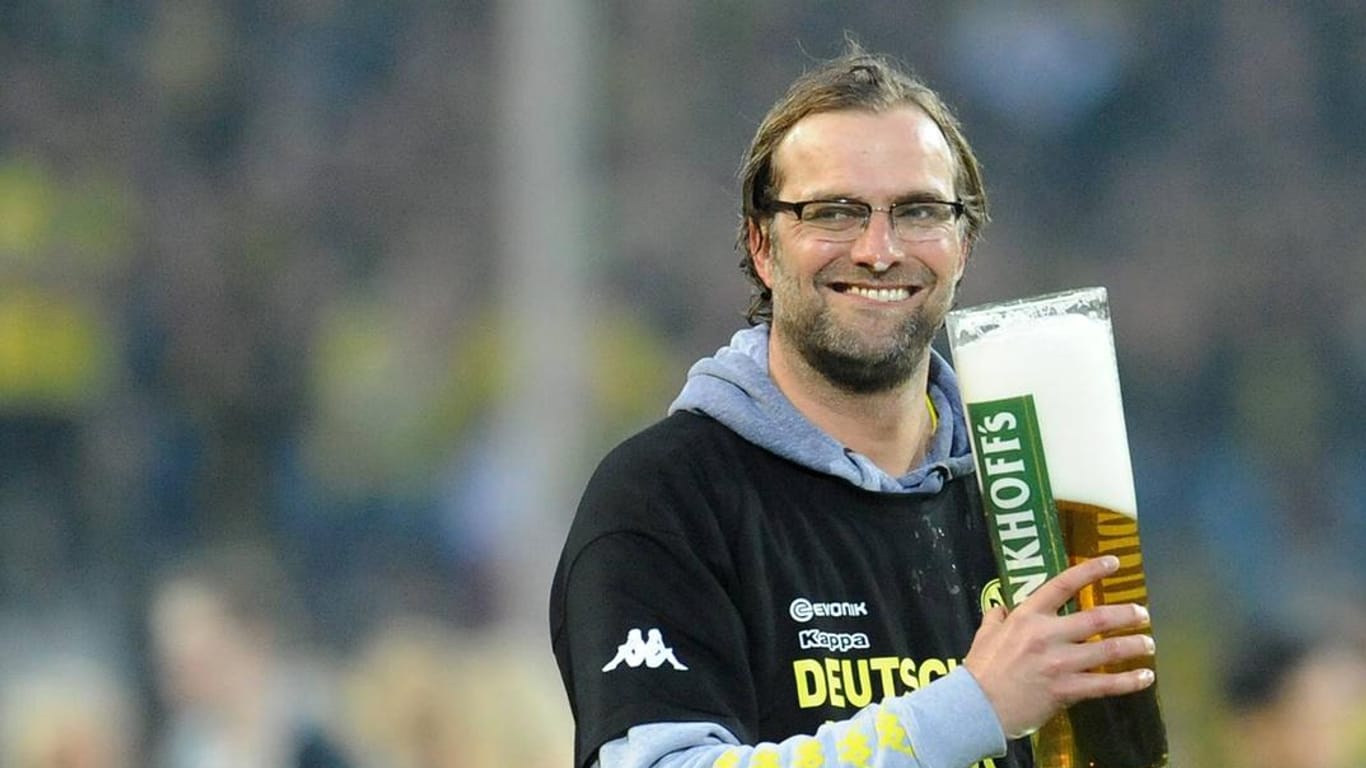 Jürgen Klopp: Der Trainer feierte 2012 seine zweite Meisterschaft mit dem BVB.