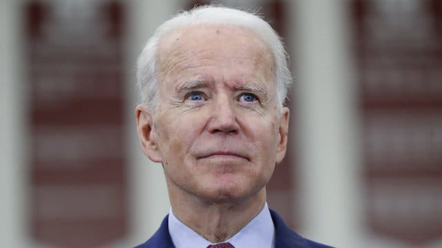 Joe Biden im März bei einer Wahlkampfveranstaltung in Detroit.