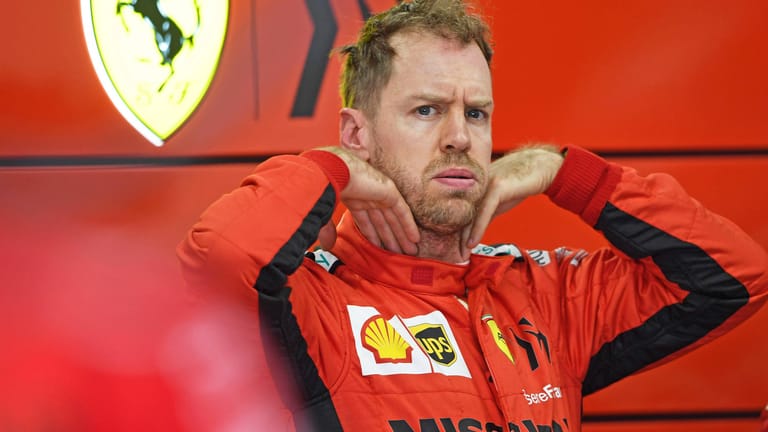 Ungewisse Zukunft: Ferrari-Pilot Sebastian Vettel.