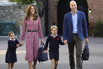 Prinzessin Charlotte, Herzogin Kate, Prinz George und Prinz William: Am 2. Mai feiern sie Charlottes Geburtstag.