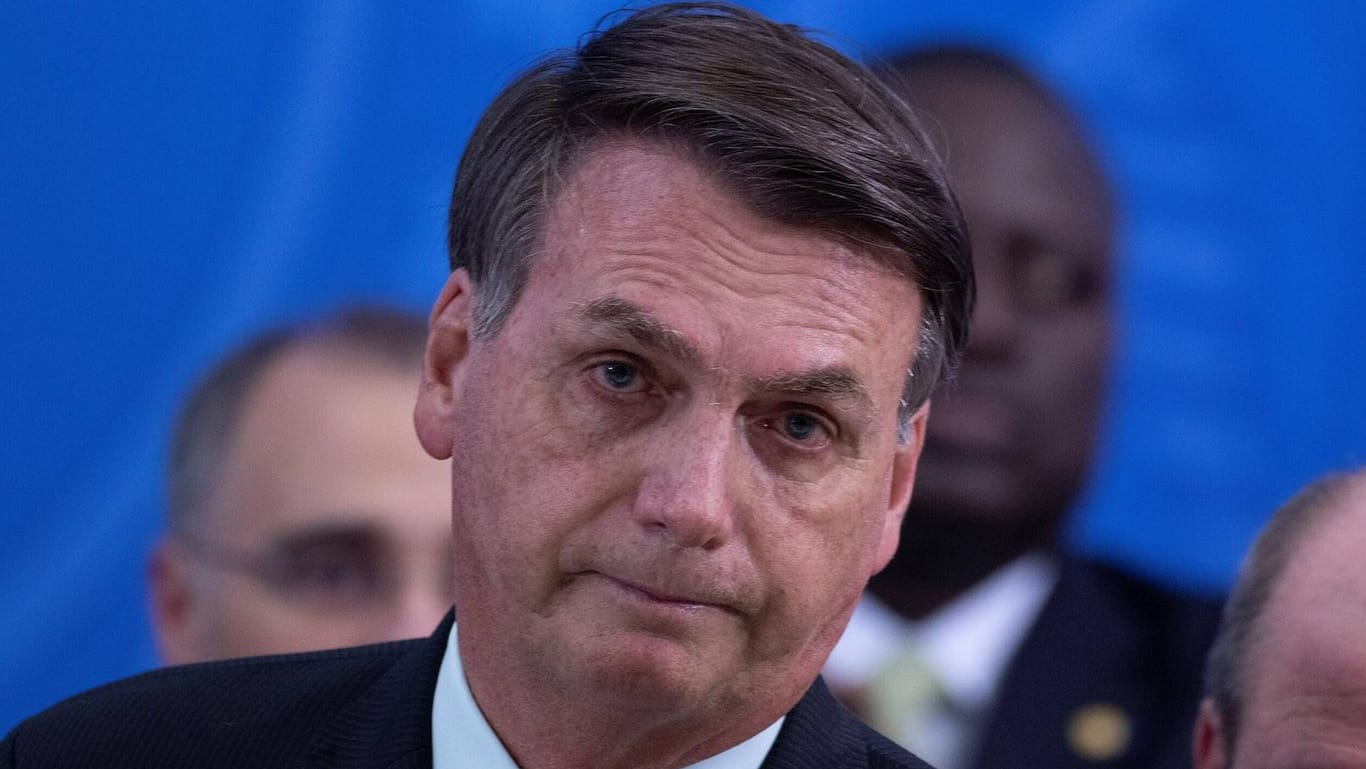 Jair Bolsonaro: Der brasilianische Präsident liegt im Clinch mit dem ehemaligen Justizminister.