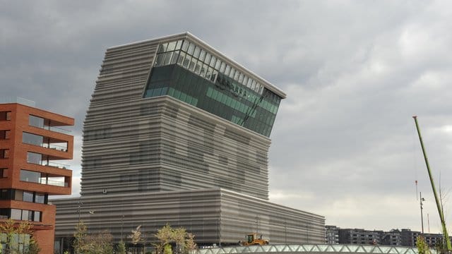 Das spanische Architekturbüro Estudio Herreros hat das neue Munch-Museum in Oslo entworfen. Das spanische Architekturbüro Estudio Herreros hat das neue Munch-Museum in Oslo entworfen.