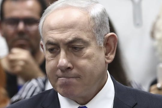 Benjamin Netanjahu, Ministerpräsident von Israel und Vorsitzender der Likud-Partei.
