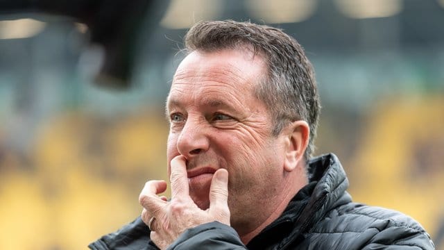 Spielen, aber nicht um jeden Preis: Dynamos Trainer Markus Kauczinski. Spielen, aber nicht um jeden Preis: Dynamos Trainer Markus Kauczinski.