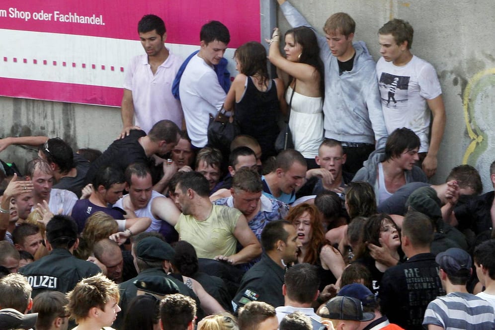 Die Loveparade in Duisburg (Archivfoto): 21 Menschen starben bei der Techno-Veranstaltung – über 600 wurden verletzt.