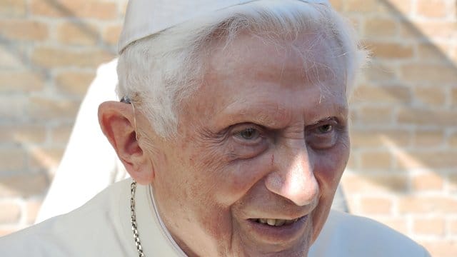 Joseph Ratzinger, der emeritierte Papst Benedikt XVI.