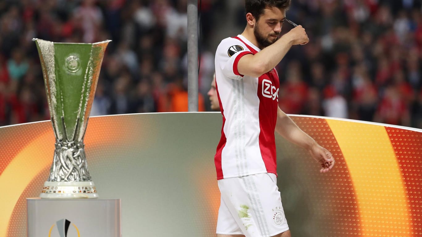Traum geplatzt: Amin Younes stand im Jahr 2017 mit Ajax Amsterdam im Finale der Europa League. Man verlor gegen Manchester United.