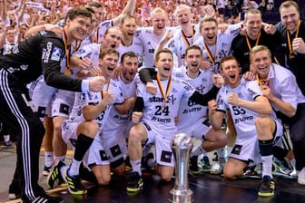 Die Kieler feierten 2019 den Pokalsieg.