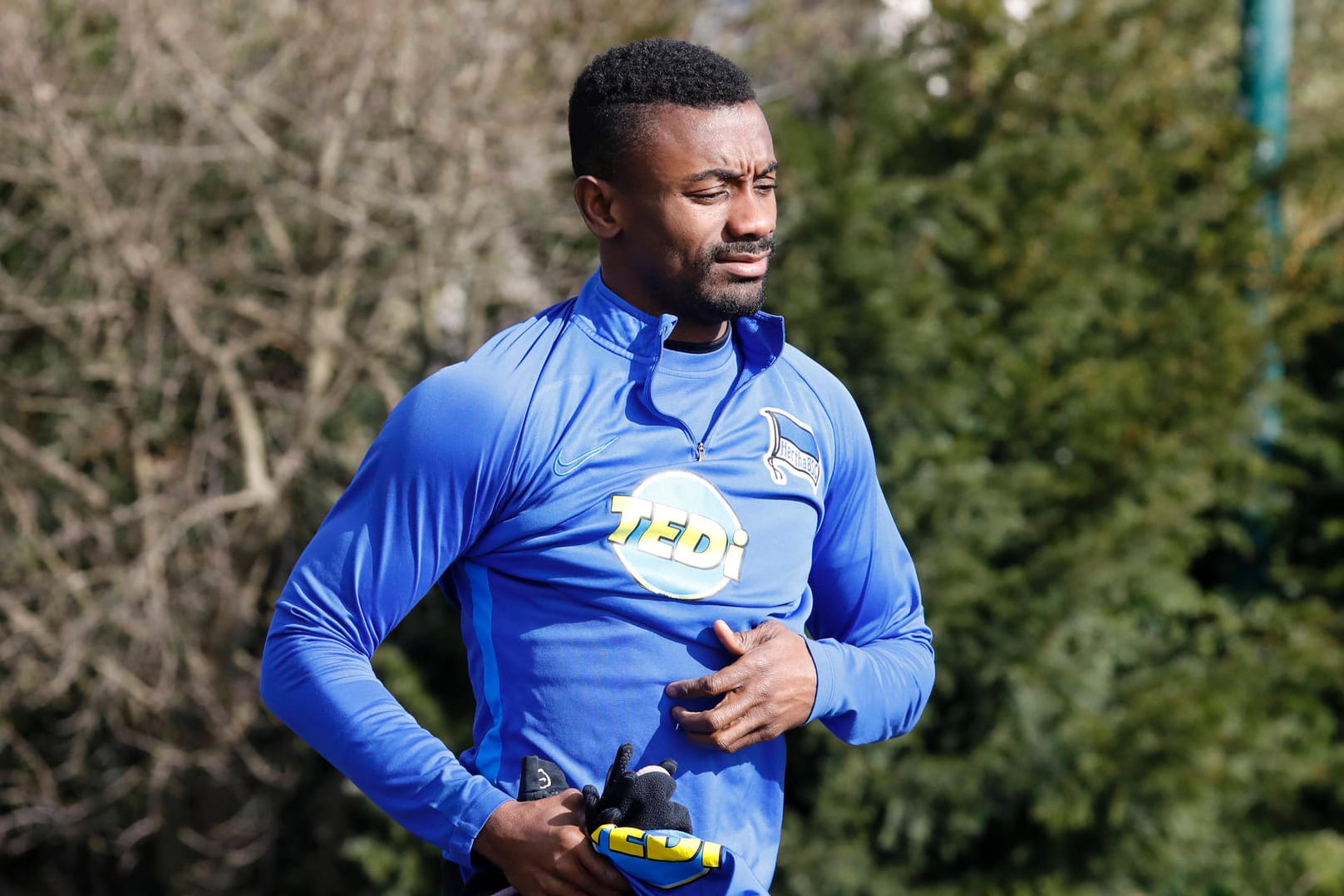 Sorgte mit seinem Facebook-Livestream für Ärger: Hertha-Profi Salomon Kalou.