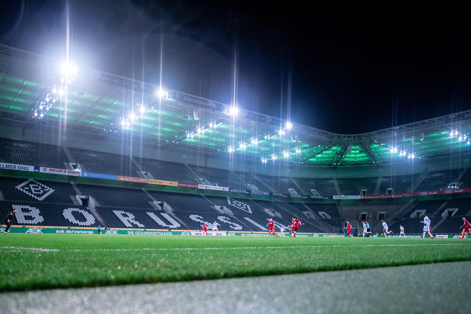 Spieltag im Borussia Park: Die Entscheidung über Geisterspiele soll wohl am Mittwoch gefällt werden.