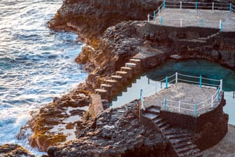 Charco Azul: Die künstlich angelegte Landschaft im Nordosten der Insel La Palma gilt als besonders nachhaltiger und umweltfreundlicher Strand.