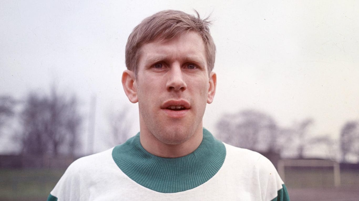 Gerd Zebrowski (im Jahr 1966): In der Meistersaison erzielte der Stürmer elf Tore.