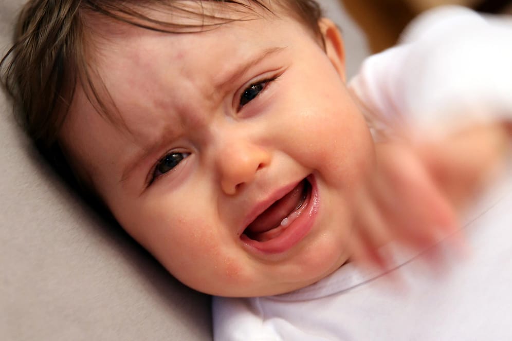 Nervenprobe: Schreit ein Baby oft und lange, stresst und besorgt das die Eltern.