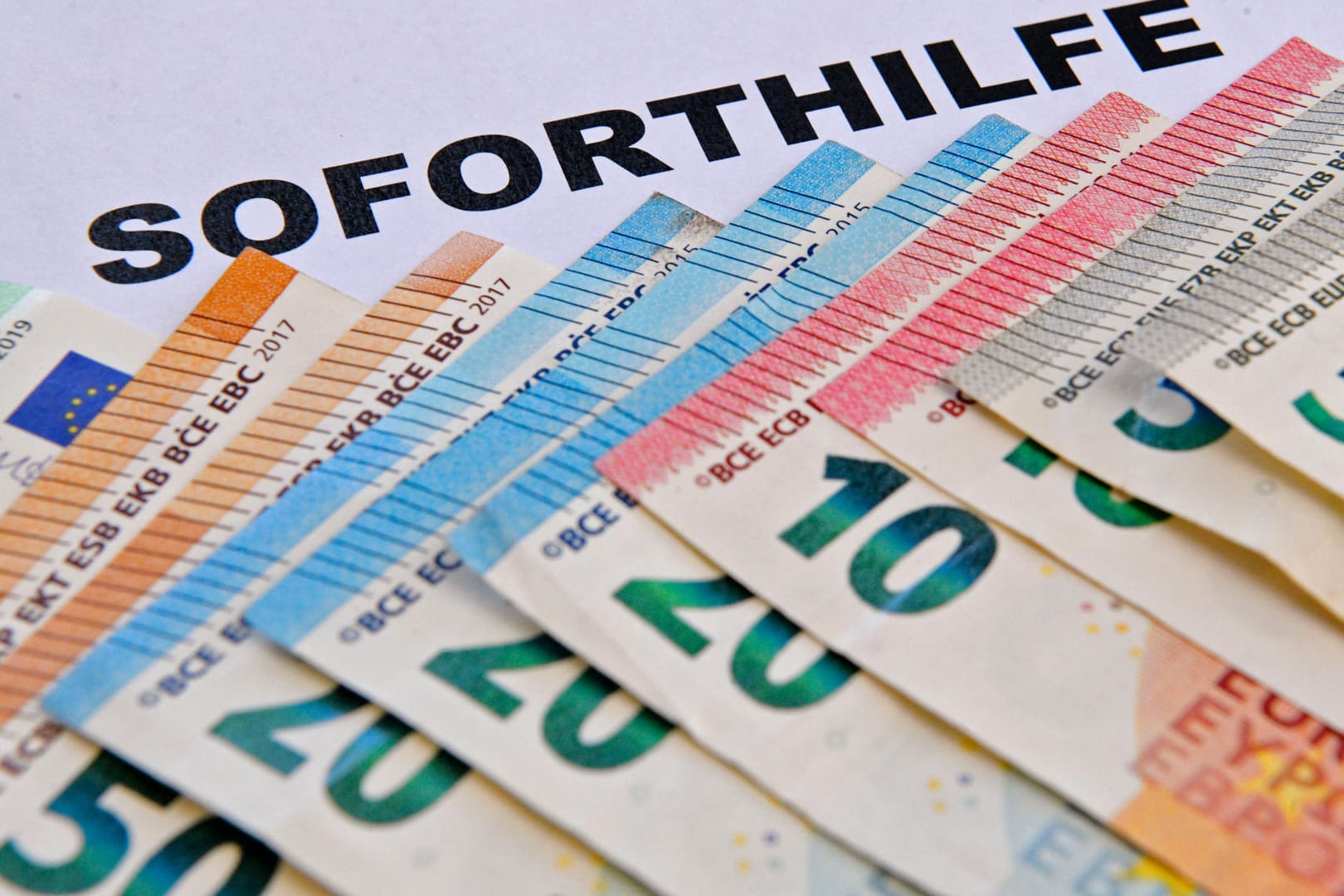 Symbolbild zur Corona-Soforthilfe: Mail-Betrüger versuchen, die Empfänger von Finanzhilfen zu prellen.