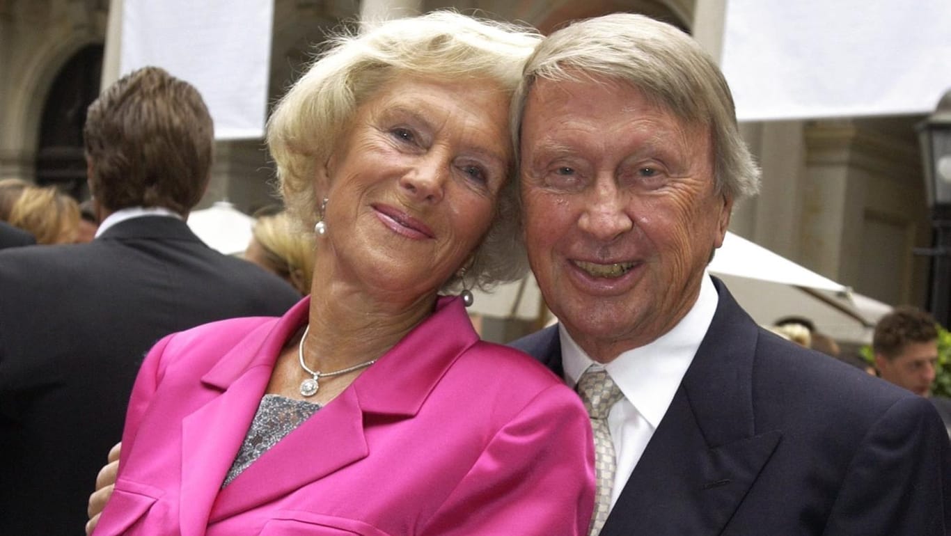 Peter und Rosi Bachér: Über 60 Jahre lang war das Paar liiert.