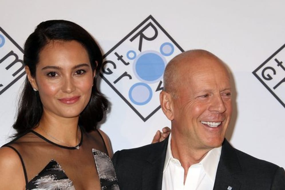 Wieder vereint: Der US-Schauspieler Bruce Willis und seine Frau Emma Heming.