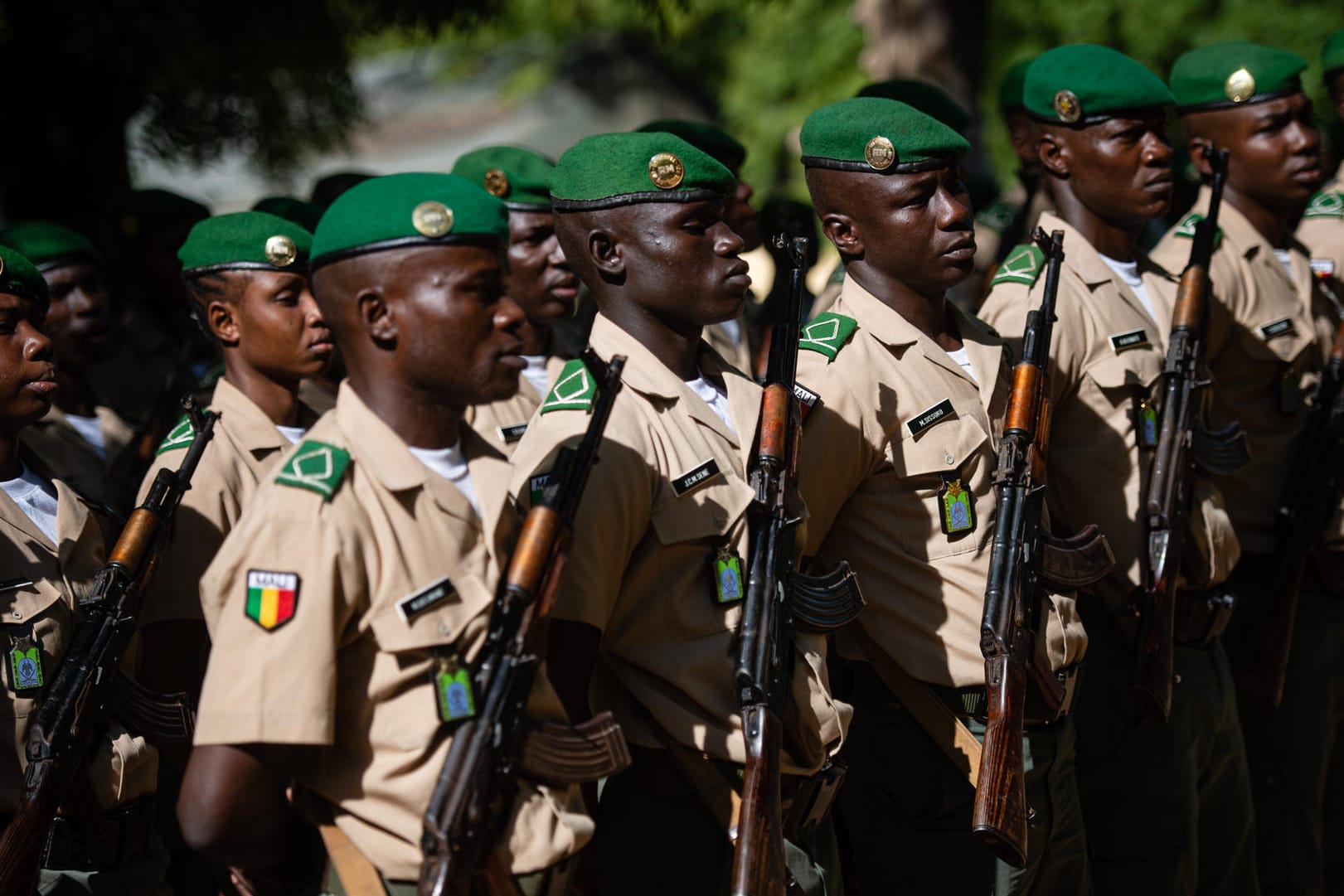 Soldaten der malischen Streitkräfte im Ausbildungszentrum der EU-Ausbildungsmission (Archivbild): Das Bundeskabinett plant, den Einsatz im westafrikanischen Land Mali deutlich auszuweiten.