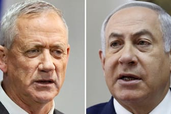 Benny Gantz und Benjamin Netanjahu: Für die Bildung einer Regierung in Israel ist nun der Weg frei.