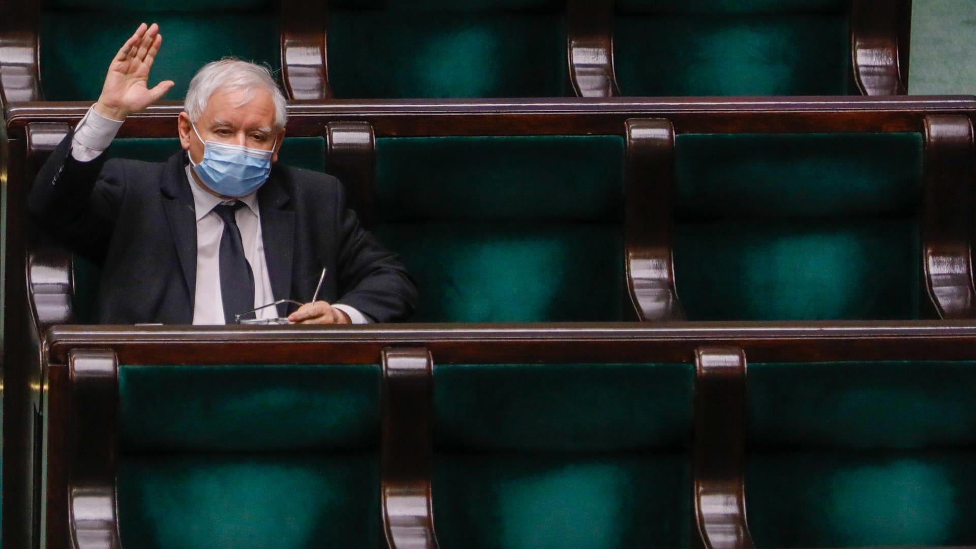 PiS-Vorsitzender Jaroslaw Kaczynski: Die nationalkonservativen Regierungspartei versuchte, das Wahlrecht zu ändern. PiS-Vorsitzender Jaroslaw Kaczynski: Die nationalkonservativen Regierungspartei versuchte, das Wahlrecht zu ändern.