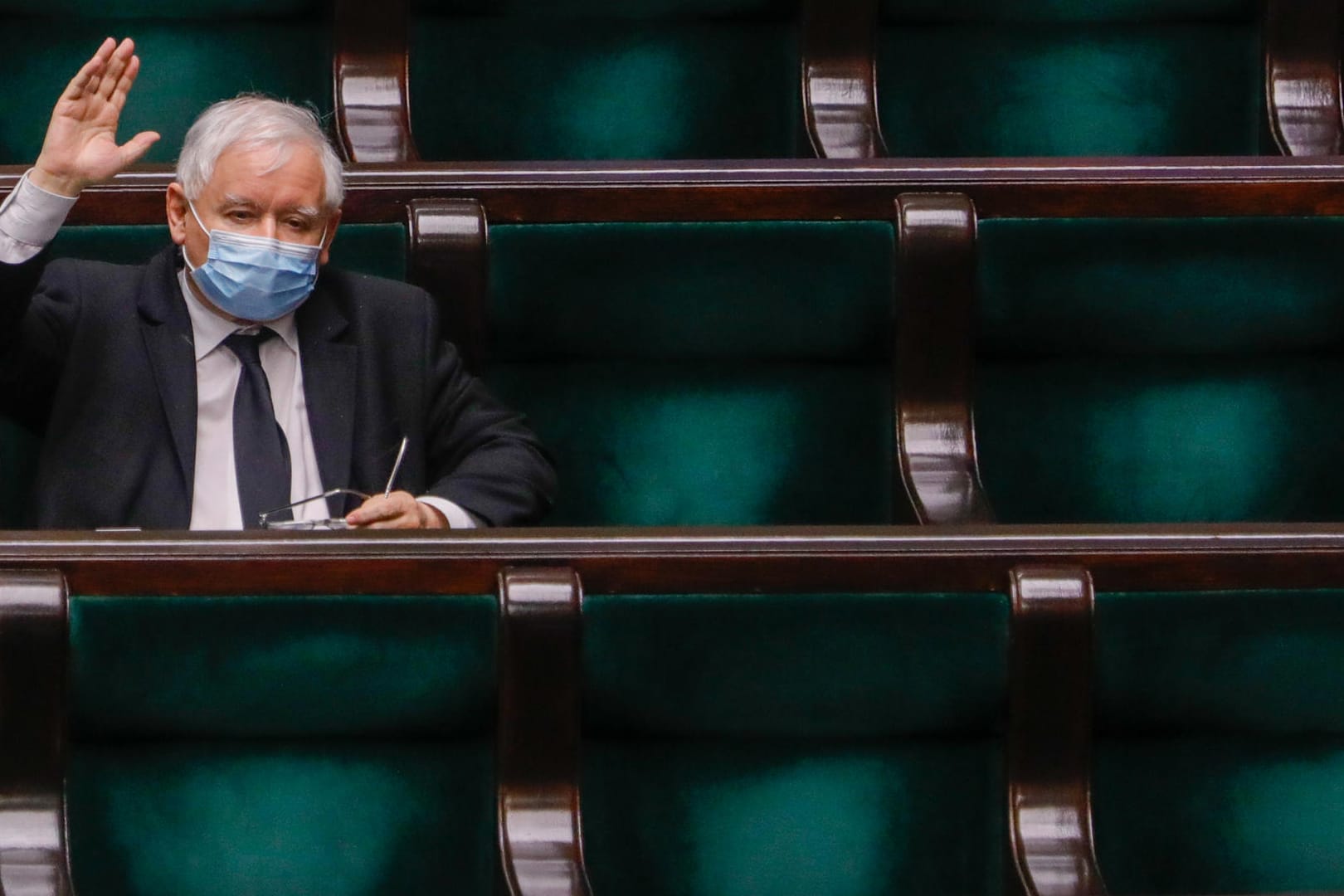PiS-Vorsitzender Jaroslaw Kaczynski: Die nationalkonservativen Regierungspartei versuchte, das Wahlrecht zu ändern.