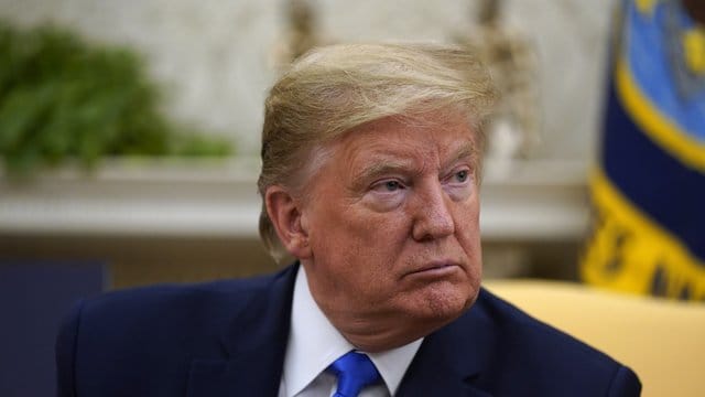 Trumps Veto war erwartet worden. Trumps Veto war erwartet worden.