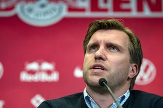 Verteidigt den Termin für den Neustart der Bundesliga: Markus Krösche, RB Sportdirektor.